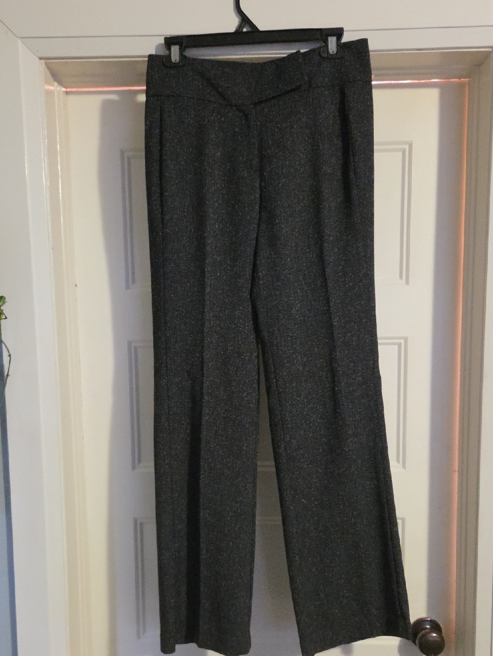 Charcoal Gray Women’s Wide-Leg Pants